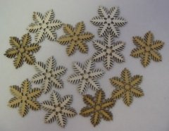 Craft for Christmas Embellishments - Natural Snowflakes