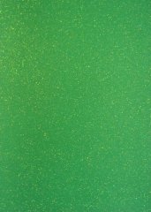A4 Glitter Card-Summer Green
