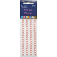 Mark Richards Self Adhesive Pearls- 5mm Baby Pink