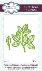 Sue Wilson Die - Finishing Touches Collection - Faux Quilled Leaves