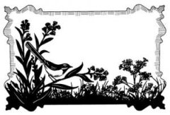 *SALE* Creative Expressions Cling Stamp to die for - Birdsong Meadow Was £6.99 Now £3.49