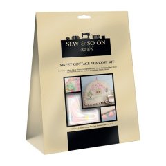 *SALE* Sew & So On Sweet Cottage Tea Cosy Kit Was £12.95 Now £6.99