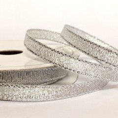 Metallic  Ribbon 6mm -Silver