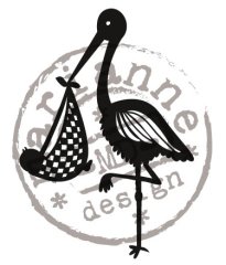 Marianne Design Clear Stamp - Stork