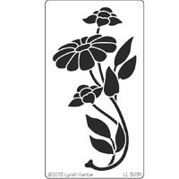 *SALE* Dreamweaver Stencil -Shasta Flower Trio  Was £6.48  Now £3.99