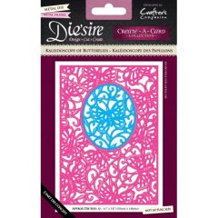 *SALE* Crafter's Companion - Die'sire Create-a-card Die - Kaleidoscope of Butterflies  Was £15.30   Now £7.99