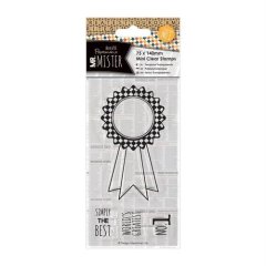 Papermania 75x140mm Mini Clear Stamp - Mr Mister - Rosette