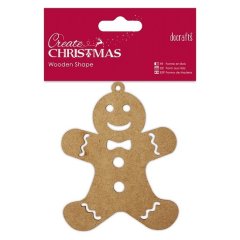 Papermania Wooden Shape - Gingerbread Man