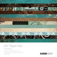 Kaisercraft Time Machine 6.5" Paper Pad