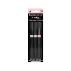 Spectrum Noir Sparkle Pen Set by Crafter's Companions - Perfect Pastels (3 pack)