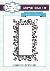 *SALE* Creative Expressions Cling Stamp -Emma's Celebration Frame