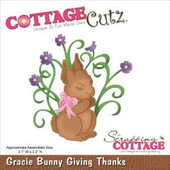 *SALE* CottageCutz Die - Gracie Bunny