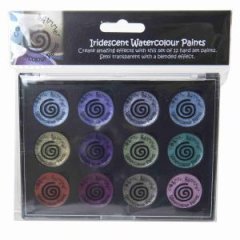 Cosmic Shimmer Iridescent Watercolour Paints Set 9 - Frosted and Chic