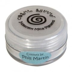 Cosmic Shimmer  Mica Pigment - Platinum 10ml 