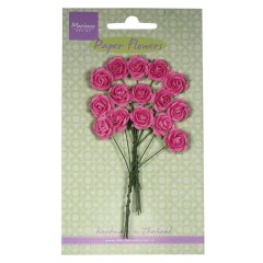 Marianne Design Paper Roses - Bright Pink