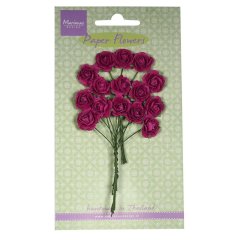 Marianne Design Paper Roses - Medium Pink