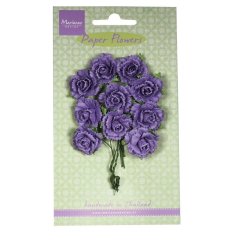 Marianne Design Paper Carnations - Dark Lavender
