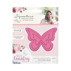 *SALE* Crafter's Companion Sara Signature Collection - English Country Garden Metal Die - Flutter Away  Was £9.99  Now £4.99