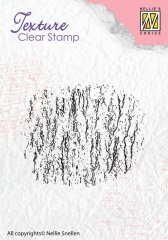 Nellie Snellen Texture Clear Stamp - Bark