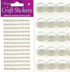 Eleganza Craft Gems - 6mm Ivory Pearls