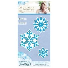 *SALE* Sara Signature Collection Contemporary Christmas Die - Snowflake of Joy Was £12.99  Now £6.49