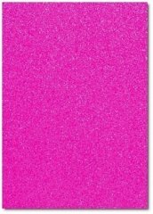 A4 Glitter Card - Fushcia 220gsm