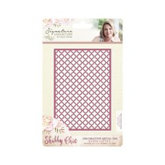 Crafter's Companion Sara Signature Collection - Shabby Chic Metal Die - Rustic Lattice