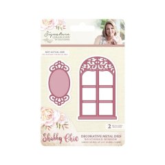Crafter's Companion Sara Signature Collection - Shabby Chic Metal Die - Weathered Window