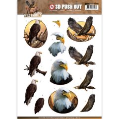 Amy Design Wild Animals 3D Decoupage Sheets - Birds