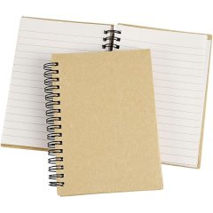 Creativ Kraft A6 Notebook - Spiral Bound Cover