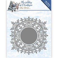 Amy Design The Feeling of Christmas Die - Ice Crystal Circle