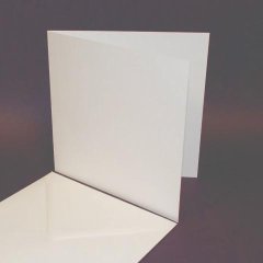 Craft UK  7" x 7" Cards and Envelopes - White (25 pk)