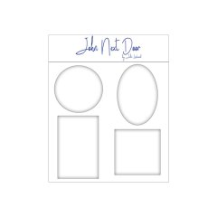 John Next Door Media Plates - Square, Rectangle , Oval and Circle