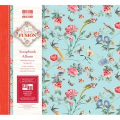 First Edition Scrapbook 8 x 8 Album - Floral Fusion