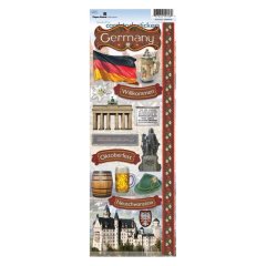 Paper House Productions Cardstock stickers - Germany