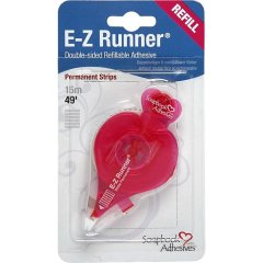E-Z Runner - Refill, W:8 mm, strips-permanent, 15m (01201)