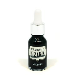 Izink Pigment Ink - Caviar 15ml