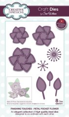 *SALE* Sue Wilson Die - Finishing Touches Collection - Petal Pocket Flower