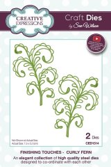Sue Wilson Die - Finishing Touches - Curly Fern