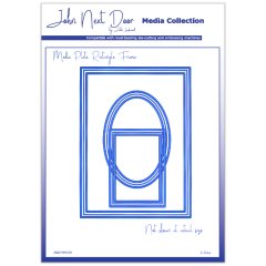John Next Door Media Dies - Media Plate Rectangle frame (9 pcs)