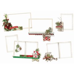 Simple Stories - Simple Vintage Christmas - Layered Frames