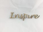 Daisy Jewels and Craft Wooden Sentiment - Inspire