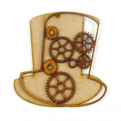 Daisy Jewels and Craft MDF - Steampunk Top Hat