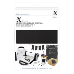 Xcut Xtras' A5 Adhesive Chalkboard Sheets (20pcs)