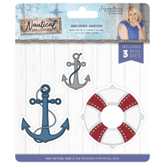 Crafter's Companion Sara Signature Collection - Nautical Metal Die  Anchors Aweigh