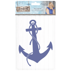 Crafter's Companion Sara Signature Collection - Nautical 2D Embossing Folder Ship's Anchor