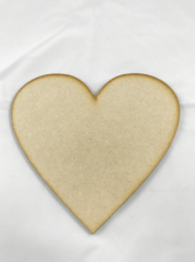 Daisy Jewels and Craft  MDF- Pk of 2 Hearts 150mm x 150mm