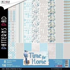 Ciao Bella Papers - Patterns Pad 12x12 Time for Home