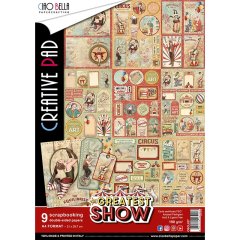 Ciao Bella Papers - Creative Pad A4 The Greatest Show