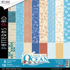 Ciao Bella Papers - Patterns Paper Pad 12x12 Under the Ocean